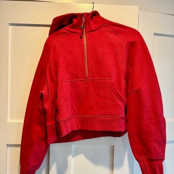 NWT Lululemon Scuba Oversized Half-Zip
Hoodie *Gold Zipper Vintage Rose 🌹 
M/L - Picture 5 of 15